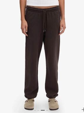 COLORFUL STANDARD Organic Cotton Sweatpants in Coffee Brown